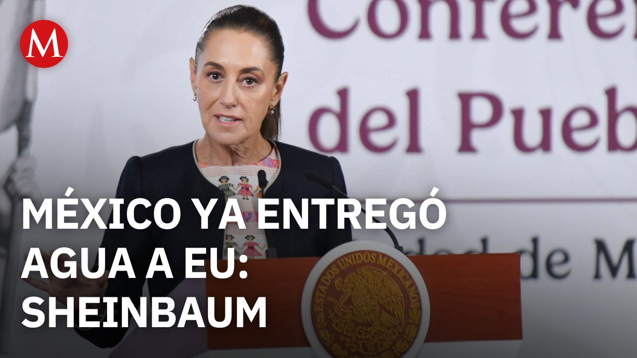 Sheinbaum niega que haya afectación a agricultores tras entrega de agua a EU