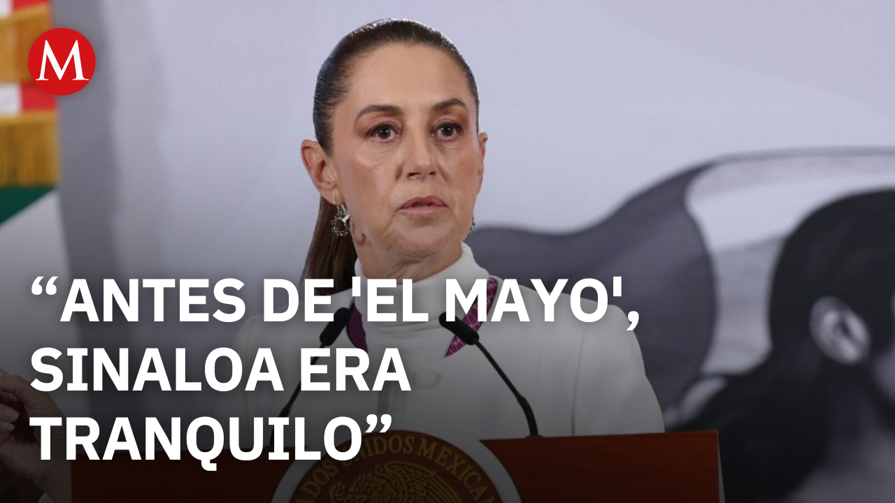 Sheinbaum niega que se haya dejado solo a Sinaloa, reconoce incremento de homicidios