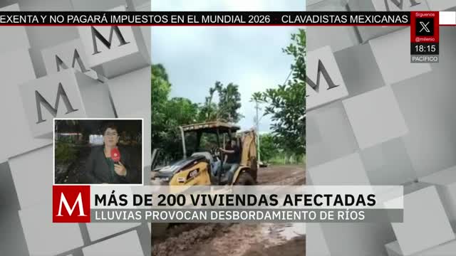 Veracruz sigue con afectaciones por las constantes lluvias | Jaime Núñez, 23 de diciembre de 2025