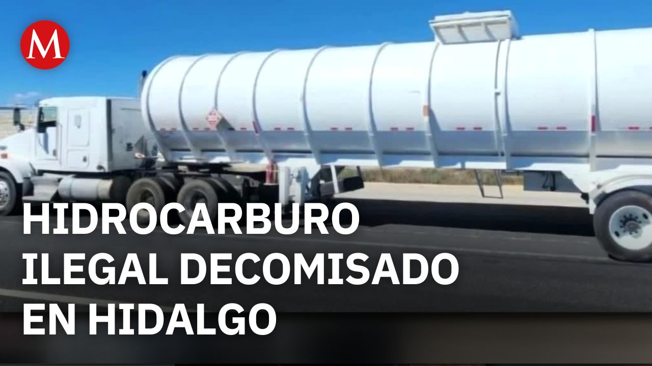 Aseguran 33 mil litros de hidrocarburo ilegal y detienen a un hombre en Hidalgo
