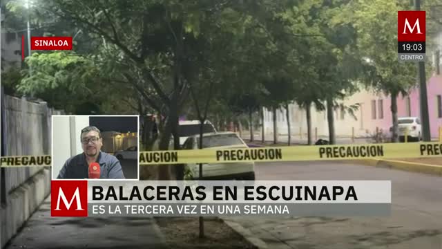 Continúan las balaceras y explosiones en Escuinapa, Sinaloa | Jaime Núñez, 24 de diciembre de 2025