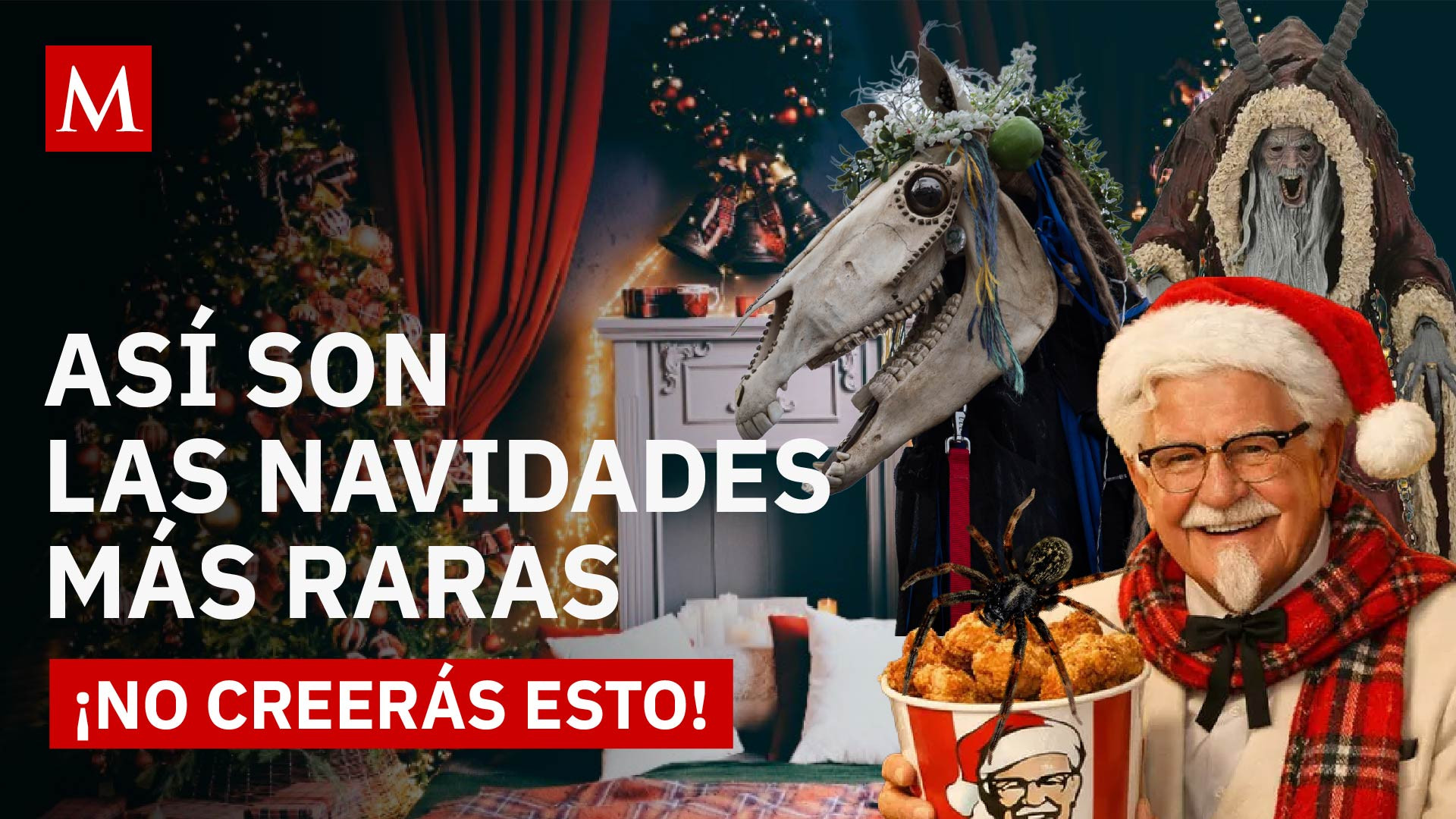Las tradiciones navideñas más extrañas del mundo que no creerás que existen