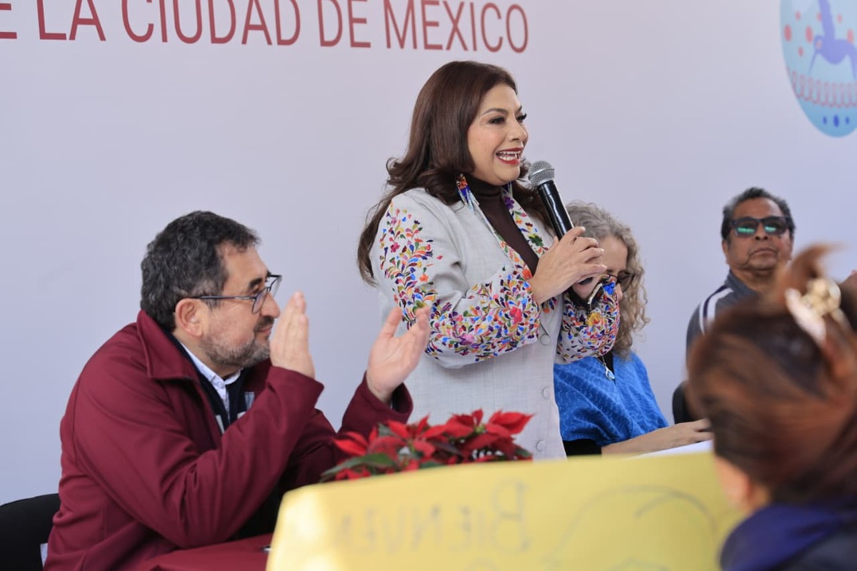 La mandataria capitalina garantizó que pronto se iniciarán los trabajos. (Foto: especial)