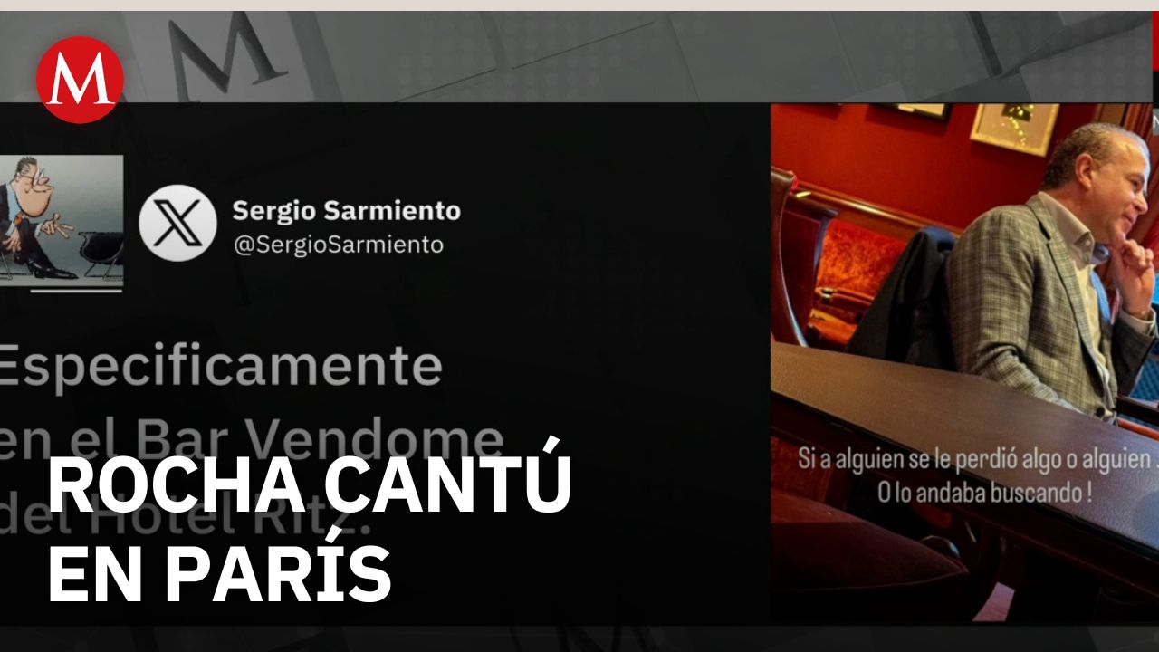 Raúl Rocha Cantú es captado en un bar de lujo en París Francia