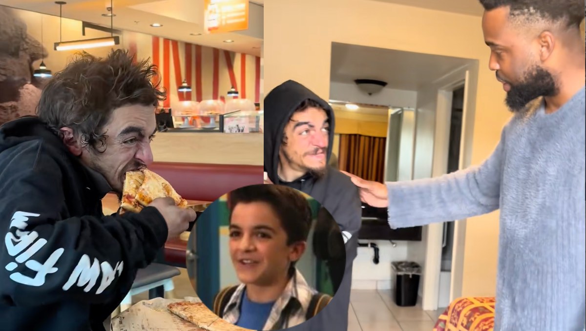 Daniel Curtis Lee, protagonista de 'El Manual de Ned', 'saca' de las calles a Tylor Chase; así fue el emotivo reencuentro | VIDEO