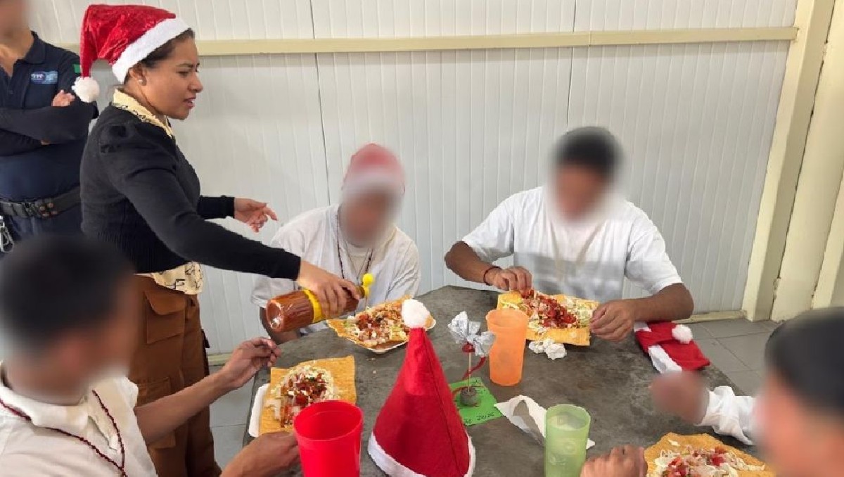 Así se vivió la Nochebuena en las cárceles de Guanajuato.