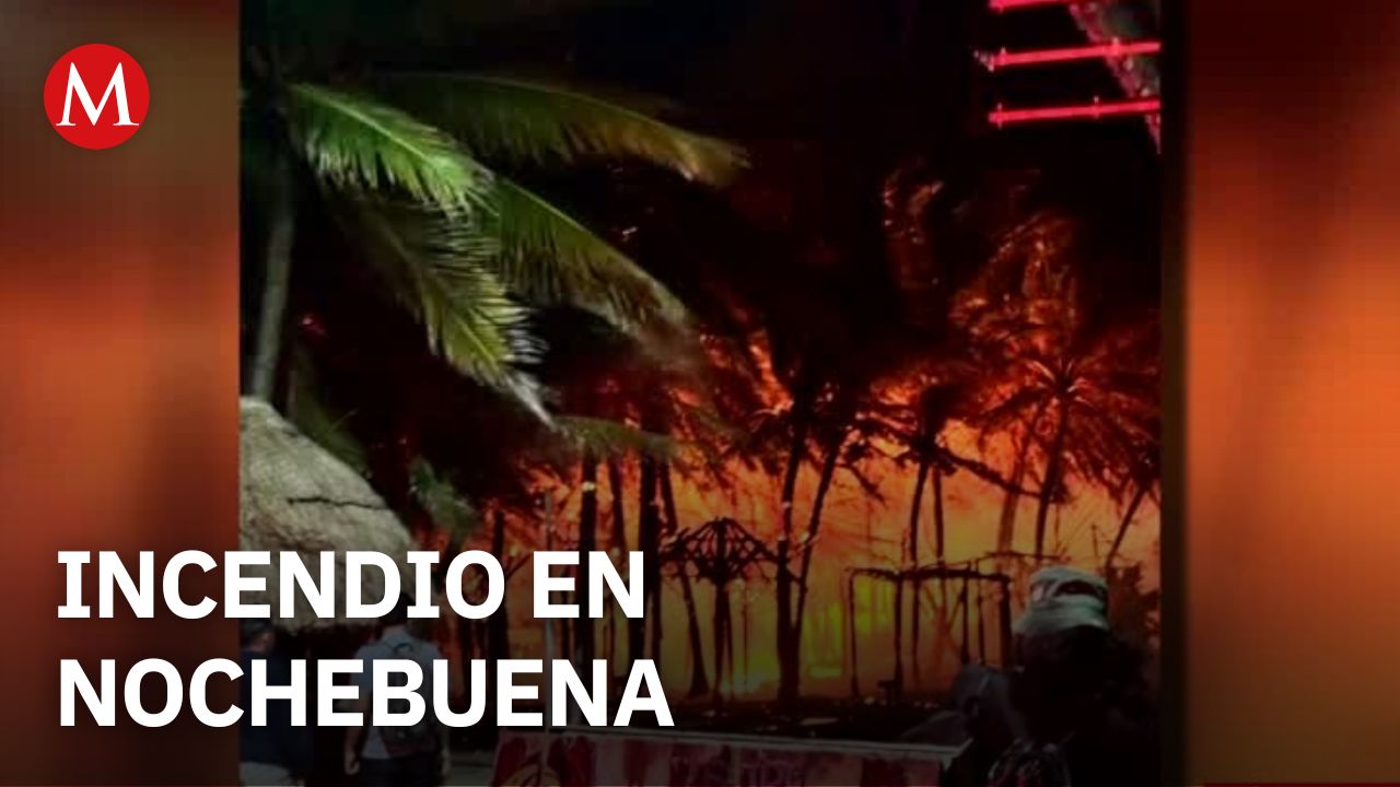 Fiscalía de Quintana Roo investiga incendio provocado en Mahahual tras captura de un sospechoso