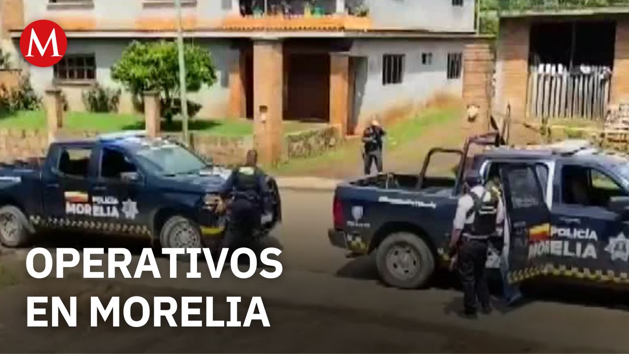 En Morelia, autoridades detienen a 33 personas durante operativos de Nochebuena
