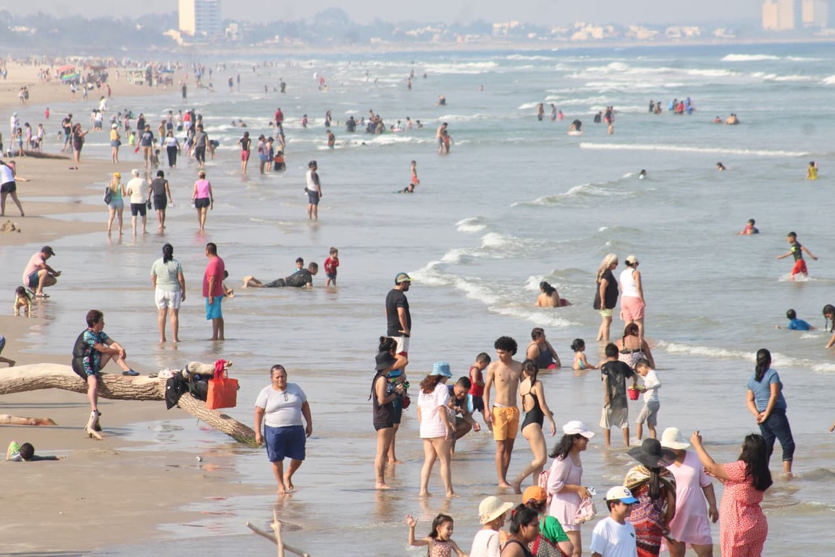 Navidad en playa Miramar. Foto: Yazmín Sánchez
