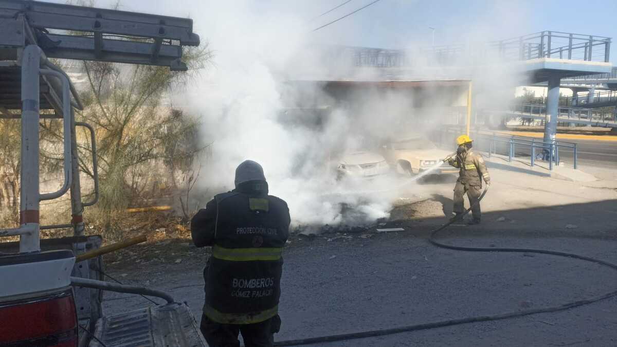Se necesitó la intervención del Cuerpo de Bomberos, quienes lograron sofocar el fuego a tiempo.| Archivo