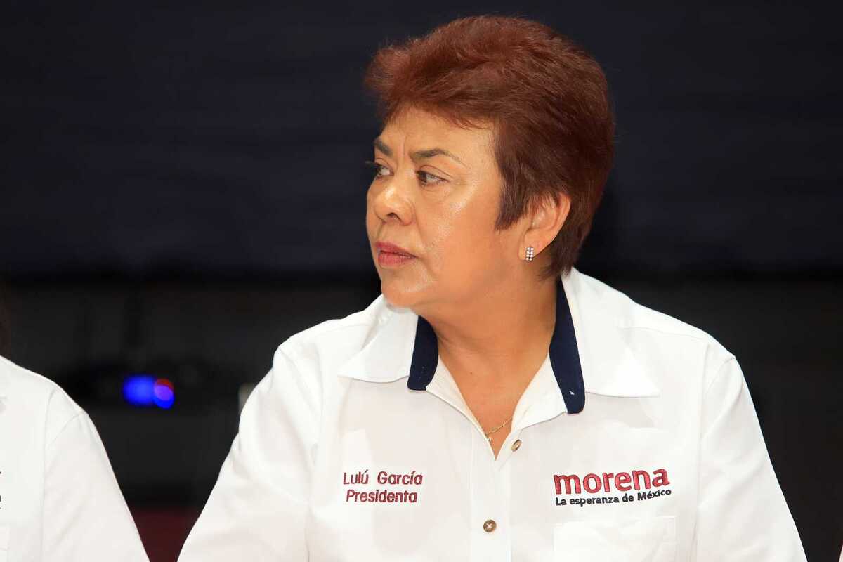 Presidenta del Comité Ejecutivo Estatal de Morena en Durango, Lourdes García.| Rolando Riestra.