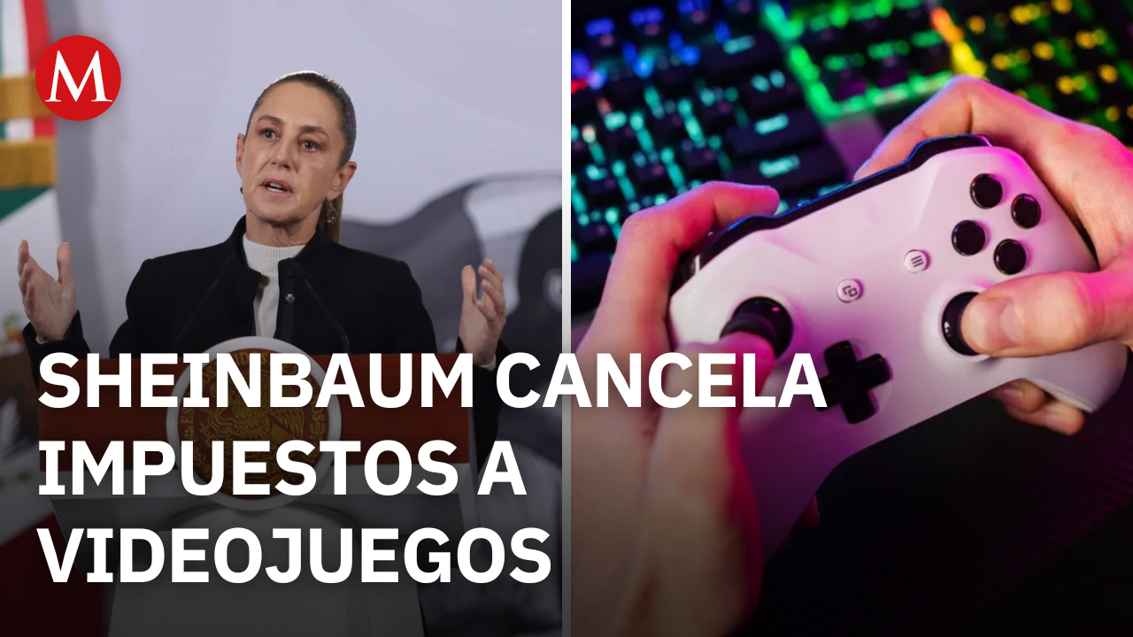 Sheinbaum anuncia eliminación del impuesto a videojuegos violentos
