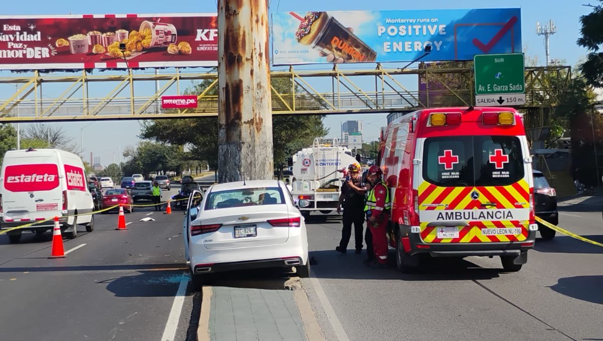 Autoridades resguardan el sitio en espera del arribo de Servicios Periciales. Sandra González