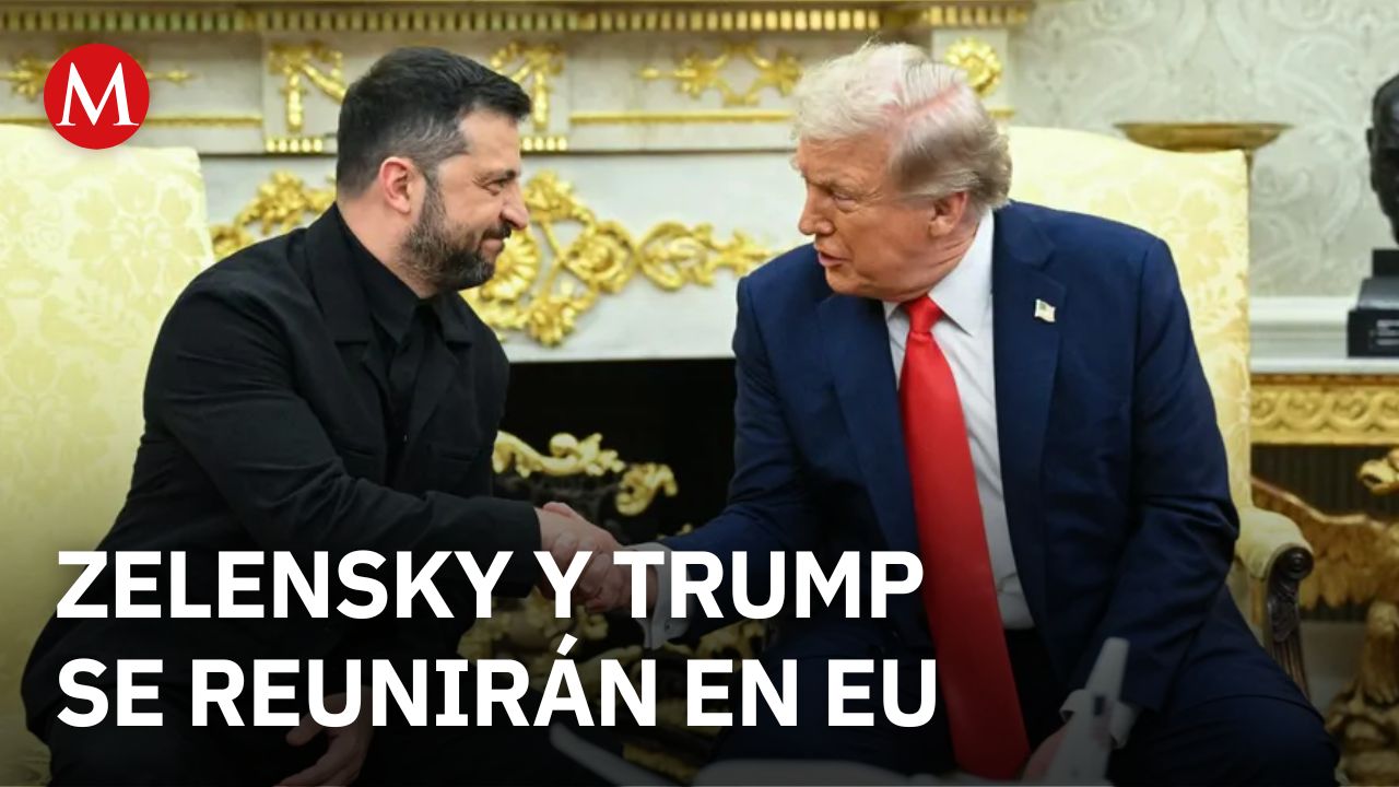 ¿Con qué fin se reunirá Zelensky con Donald Trump en Estados Unidos?