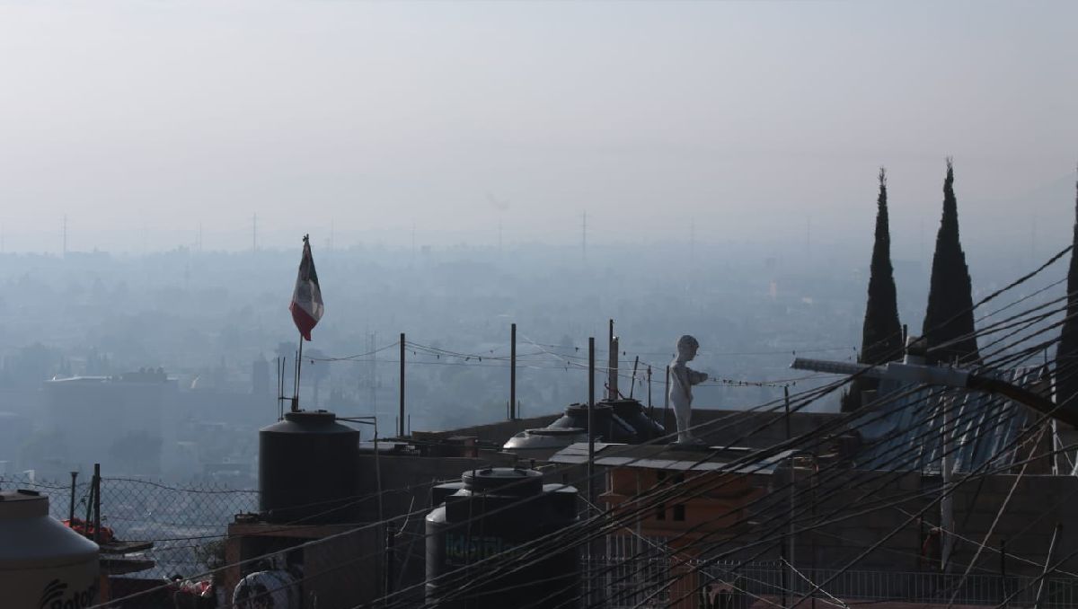 La contingencia ambiental en el Valle de Toluca se mantuvo ante el pronóstico del clima. Foto: (Tania Contreras)