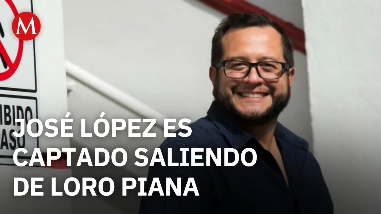 José Ramón López Beltrán, hijo de AMLO, es captado saliendo de Loro Piana en Texas
