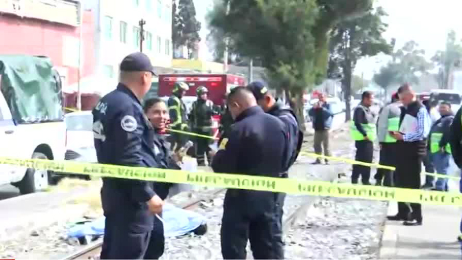 Joven muere atropellado por tren en la alcaldía GAM, CDMX