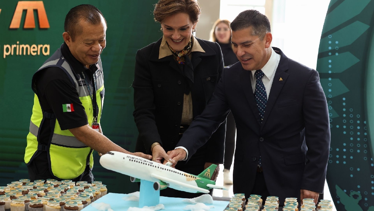 Leobardo Ávila Bojorquez, director general de Mexicana de Aviación, en la celebración del aniversario de la aerolínea. | Cuartoscuro
