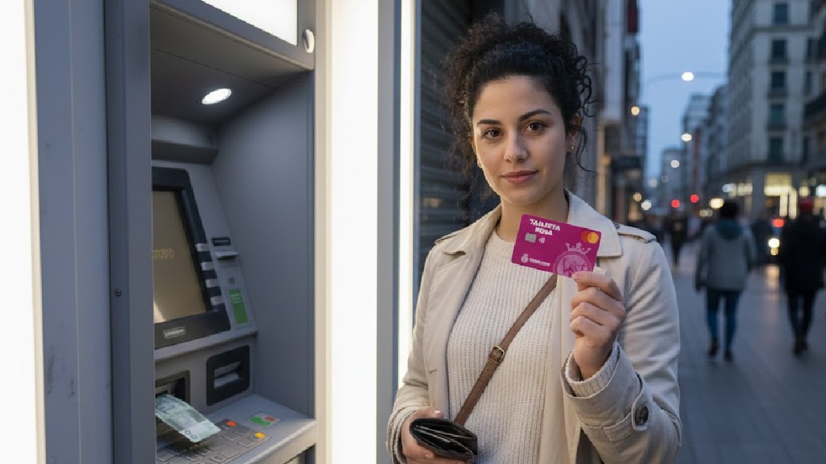 El programa opera mediante una tarjeta bancaria, lo que permite a las beneficiarias retirar efectivo.