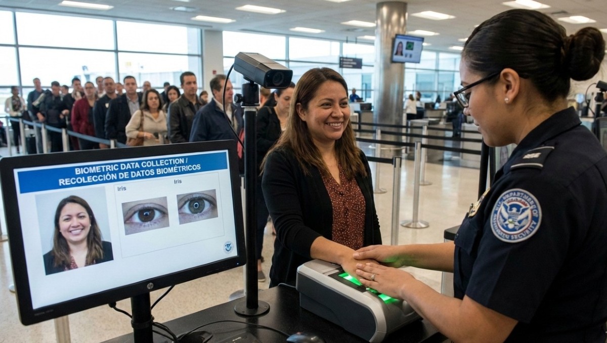 Estados Unidos activó un sistema biométrico para controlar la entrada y salida de extranjeros. | FOTO.