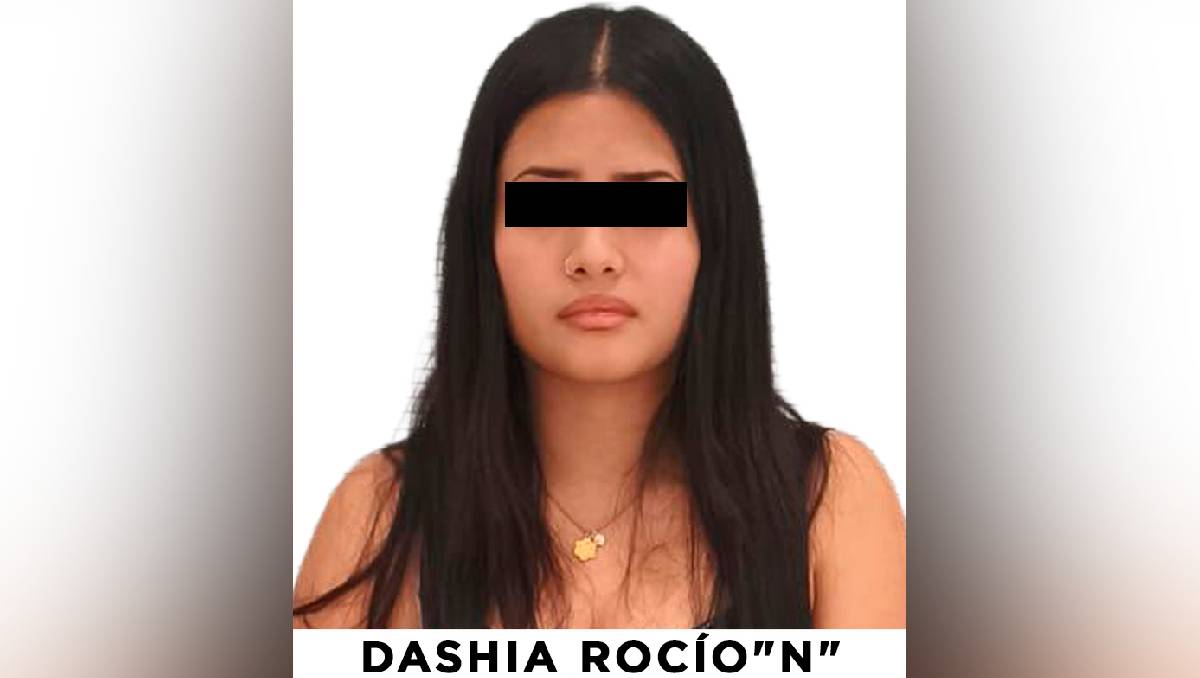 Dashia Rocío 'N' realizaba extorsiones a nombre del CJNG. Foto: (Especial)