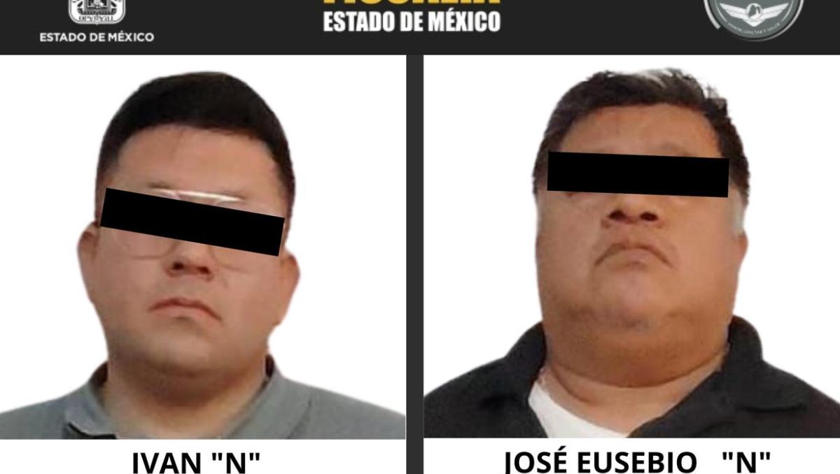 Iván 'N' y José Eusebio 'N' fueron vinculados a proceso en Barrientos luego de ser detenidos en Naucalpan por policías estatales. Especial