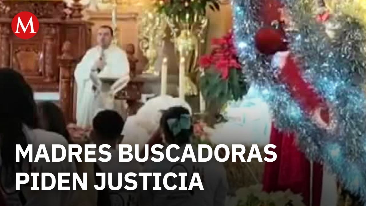 Madres buscadoras celebran misa para pedir justicia y milagros para hallar a familiares