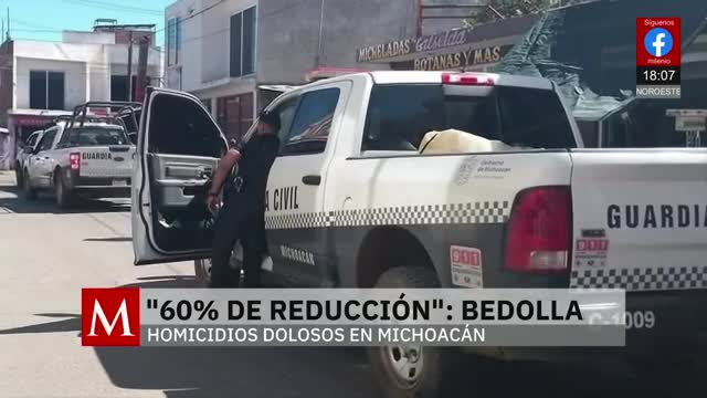 Michoacán cierra el año con baja en homicidios | Pedro Gamboa, 26 de diciembre de 2025