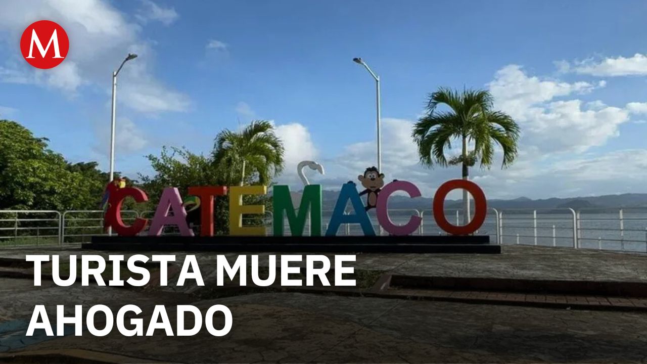Muere ahogado un turista de Tlaxcala mientras nadaba en una playa de Catemaco, Veracruz