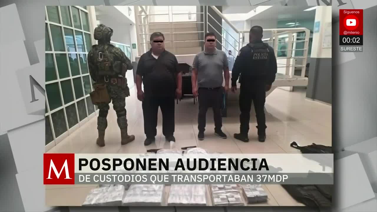 Posponen audiencia de custodios que transportaban 37 mdp | Paola Barquet, 26 de diciembre de 2025