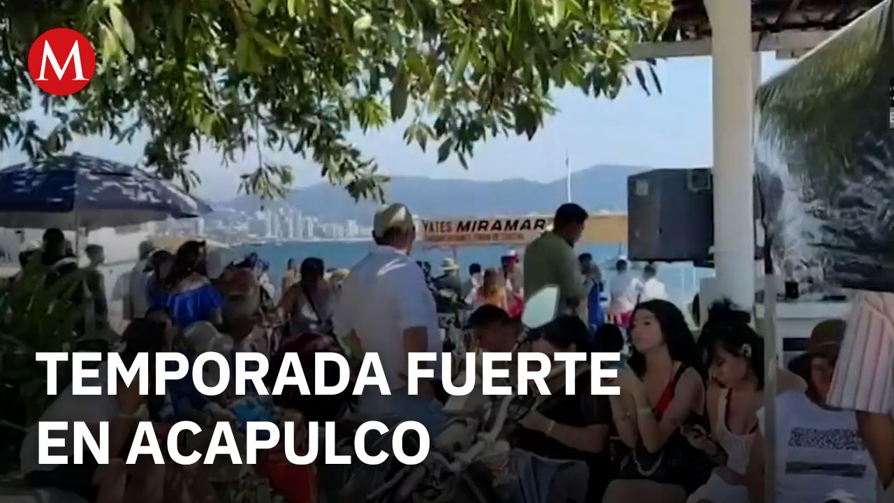 Acapulco registra 86 por ciento de ocupación hotelera en temporada vacacional