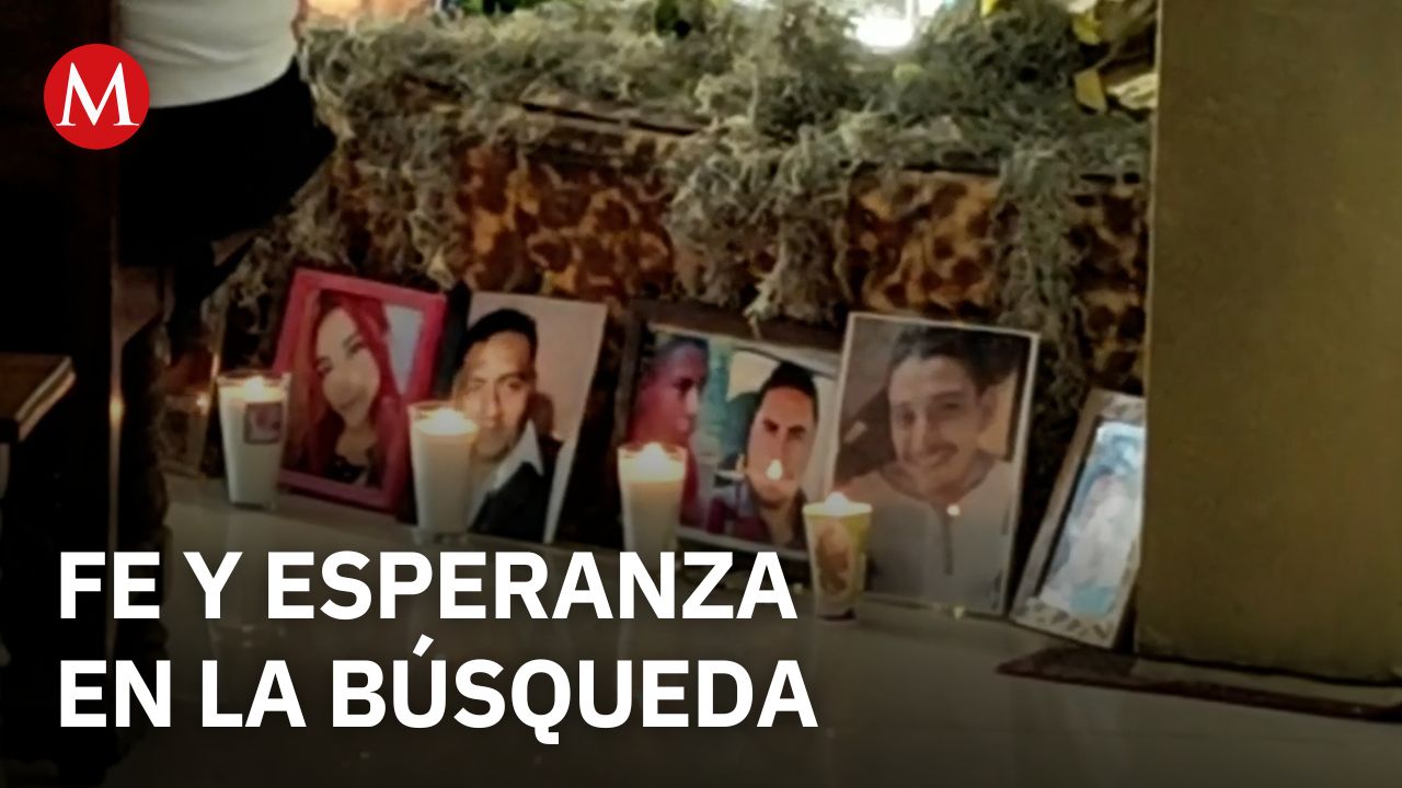 Colectivos de búsqueda piden a la Virgen localizar a familiares desaparecidos