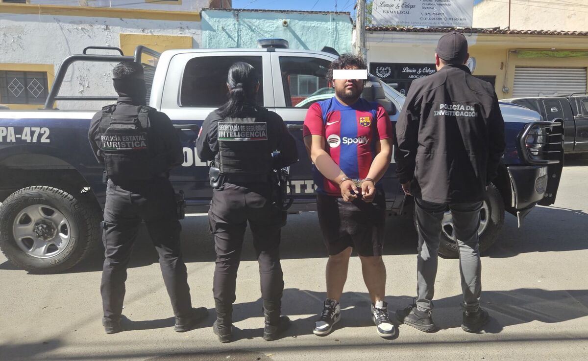 El hombre fue detenido en Talpa de Allende. (Cortesía).