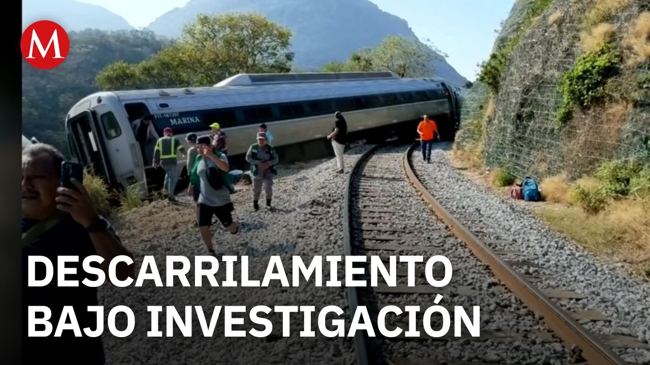 FGR investiga causas del descarrilamiento de tren en Oaxaca