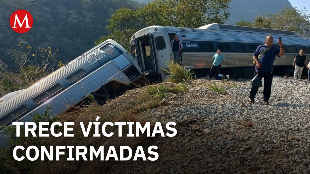 Presidenta Claudia Sheinbaum confirma 13 personas fallecidas en el accidente del tren Interoceánico