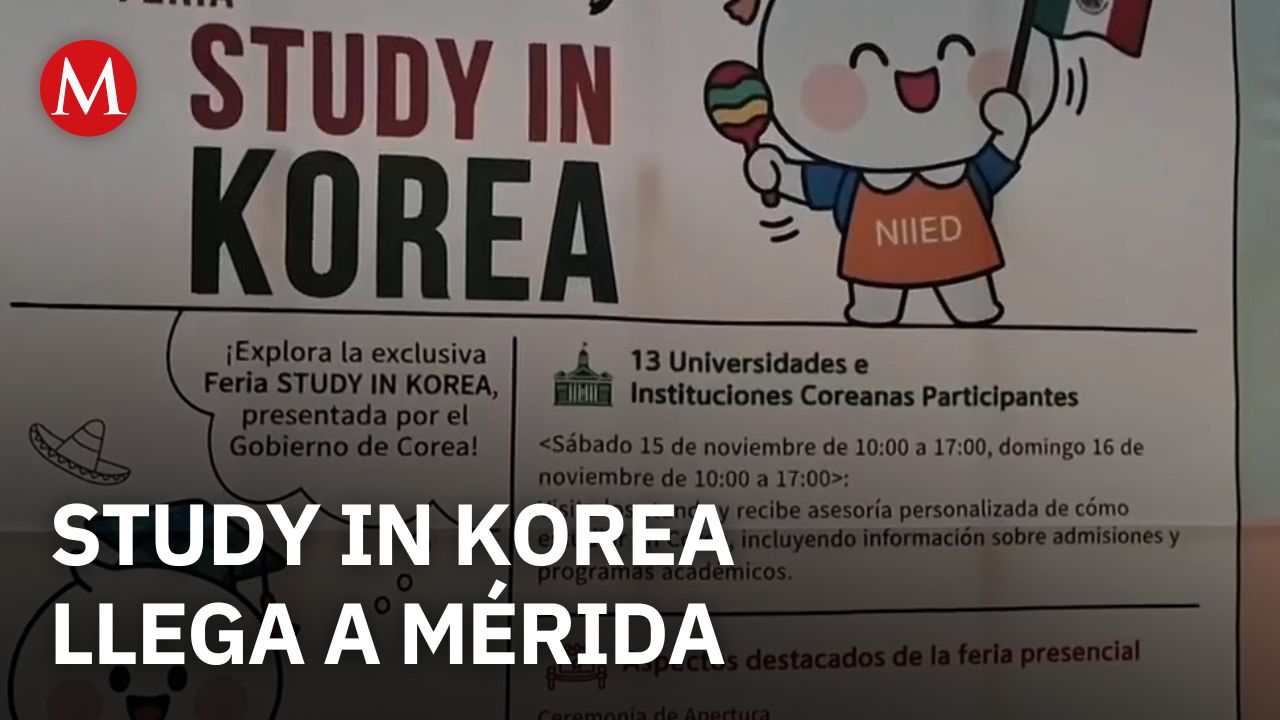 El programa Study in Korea llega a Mérida para impulsar intercambios académicos
