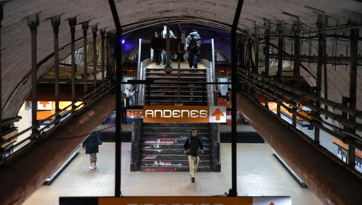 El resto de las estaciones de la Línea 7 operan con normalidad. | Foto: Juan Carlos Bautista