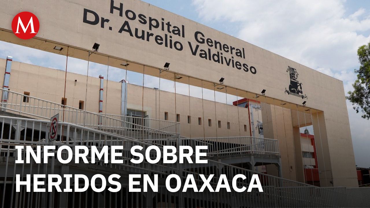 Actualización de los lesionados atendidos en el Hospital Civil de Oaxaca tras accidente del Tren