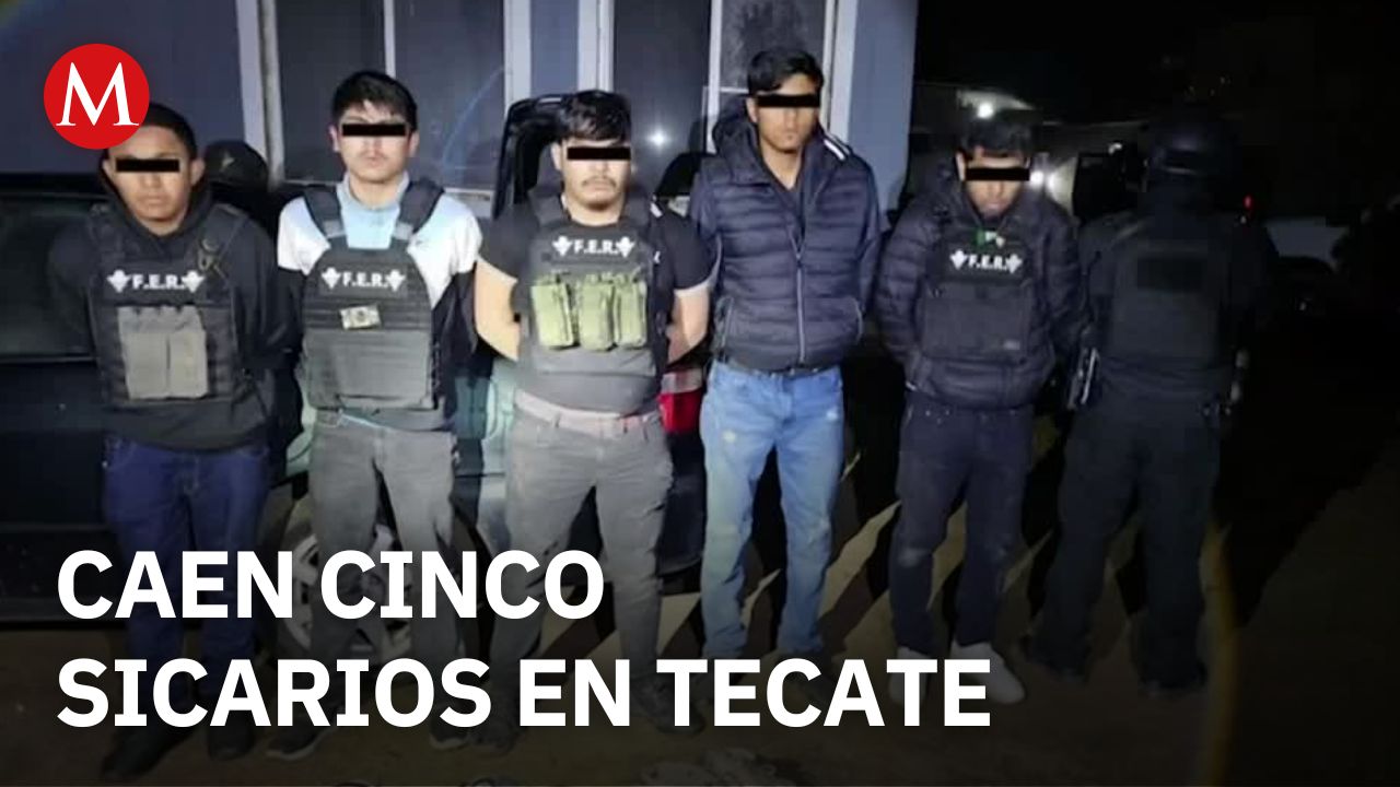 Capturan cinco sicarios pertenecientes a el grupo criminal 'El Ranchero'