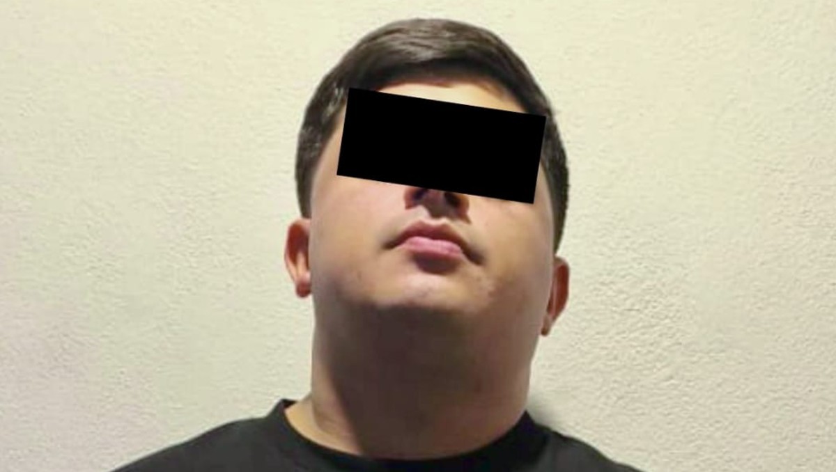 El detenido fue identificado como Josué "N", de 29 años. Foto: Especial