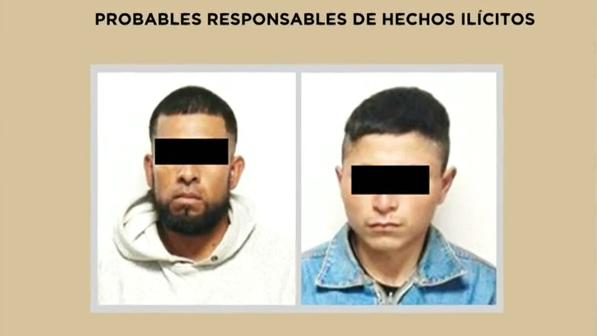 Detienen en Edomex a dos presuntos ladrones de motocicletas ligados al CJNG