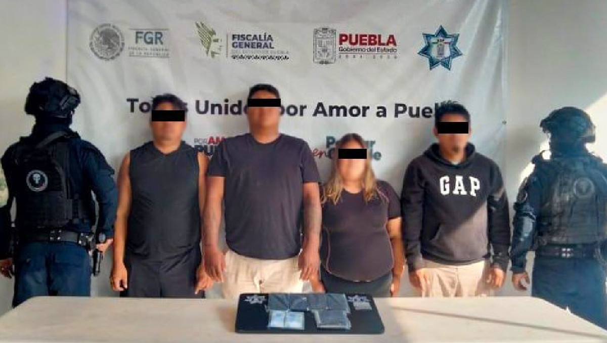 Detienen a grupo de extorsionadores de comerciantes en Tehuacán | Especial