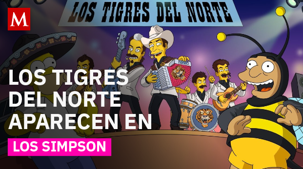 Homero Simpson se une a Los Tigres del Norte: México brilla una vez más en la serie