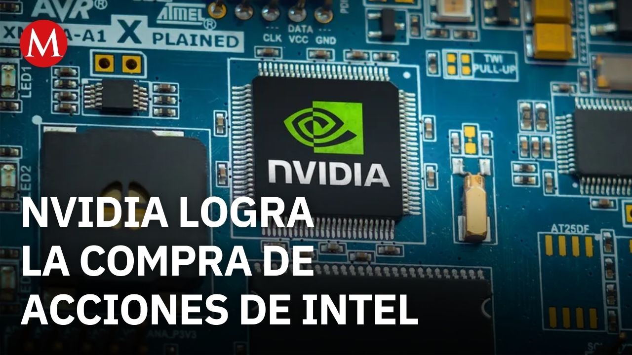 Nvidia logra la compra de acciones de Intel con un valor de 5 mil mdd