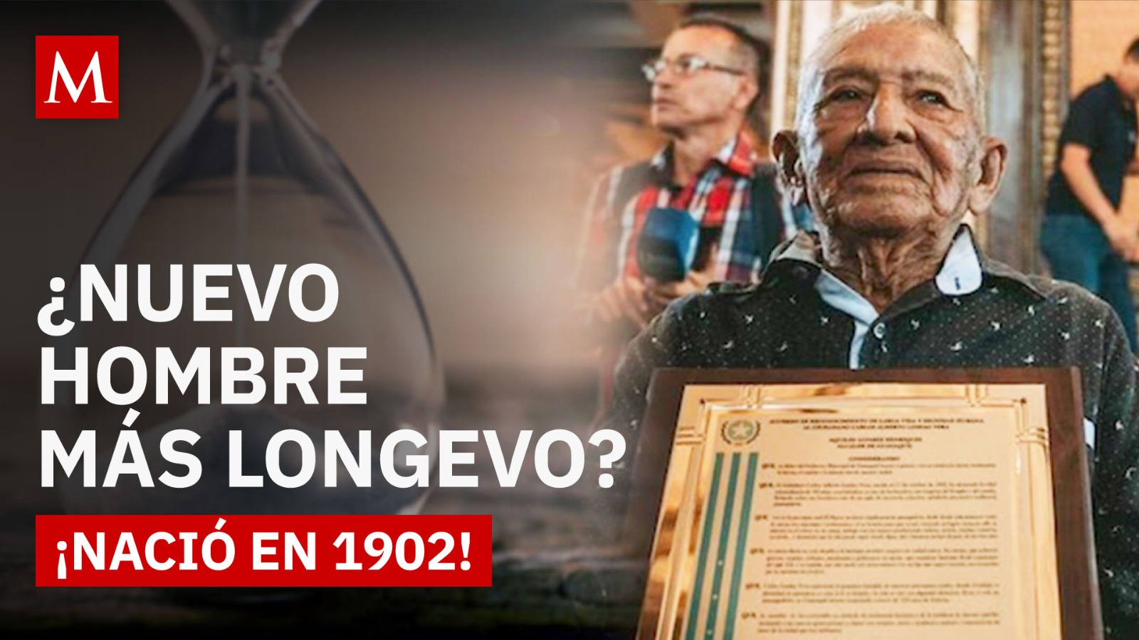 ¿123 años? El abuelito que podría romper un récord mundial de longevidad
