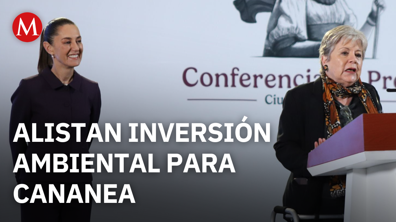 Bárcena da los avances del plan de justicia ambiental en Cananea y Río Sonora