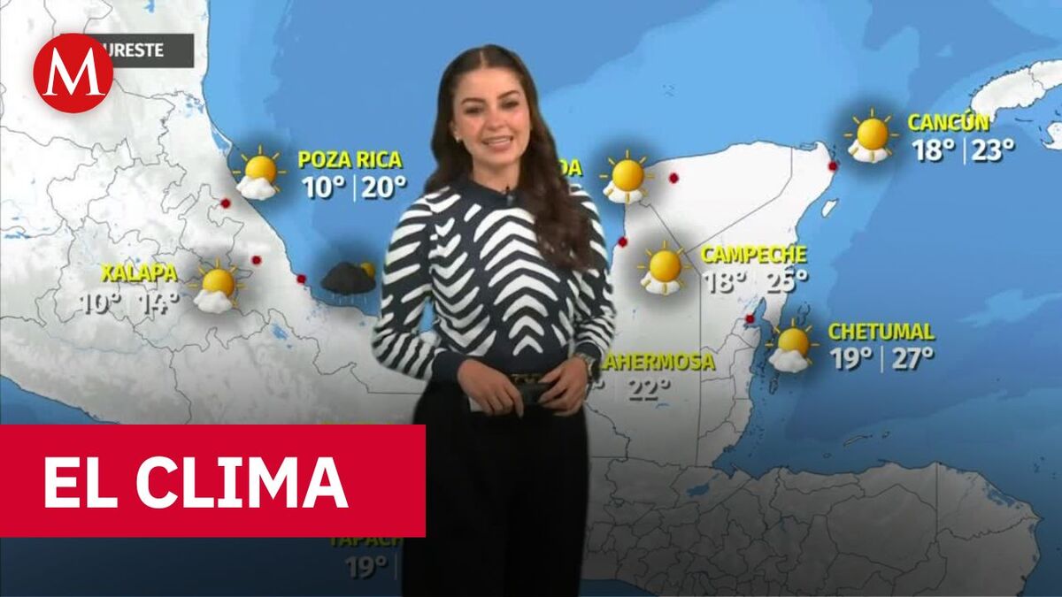 Clima de hoy martes 30 de diciembre de 2025 | Pronóstico con Sandy Tok