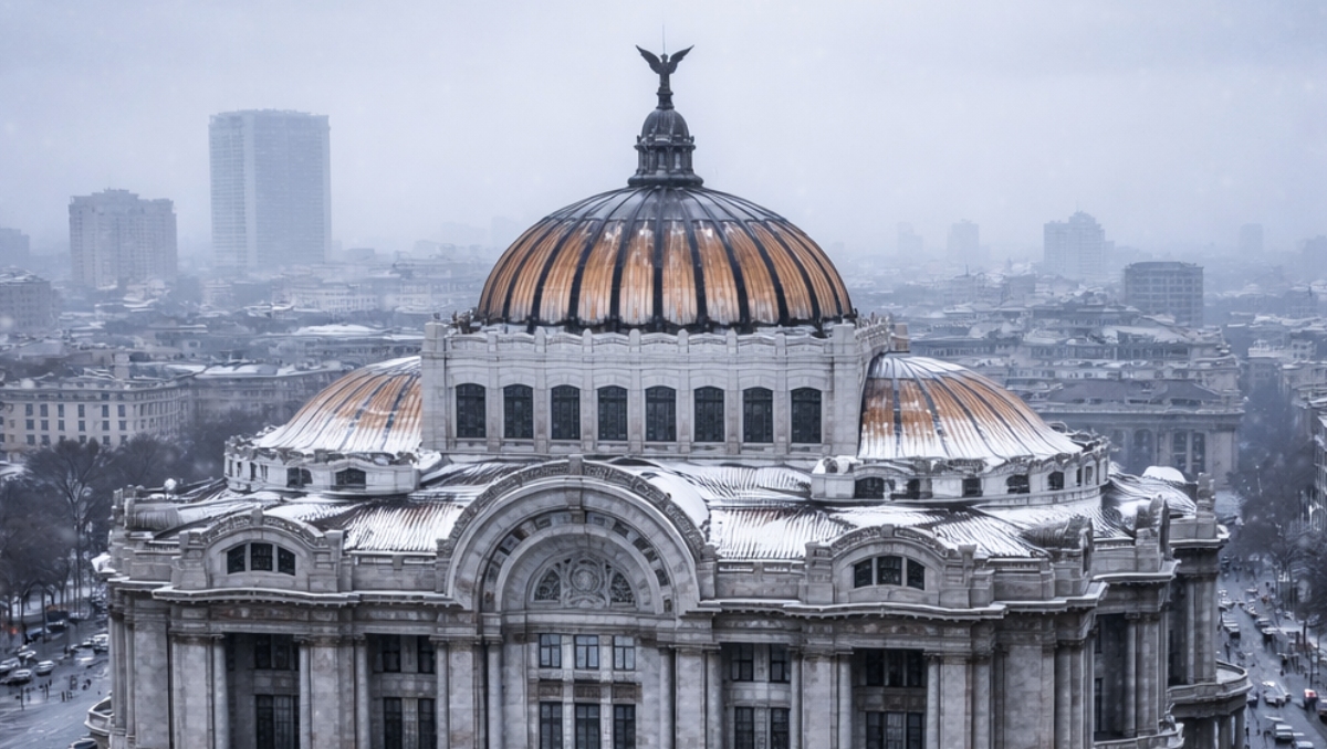 Palacio de Bellas Artes de CdMx. | Imagen generada con IA (Grok).