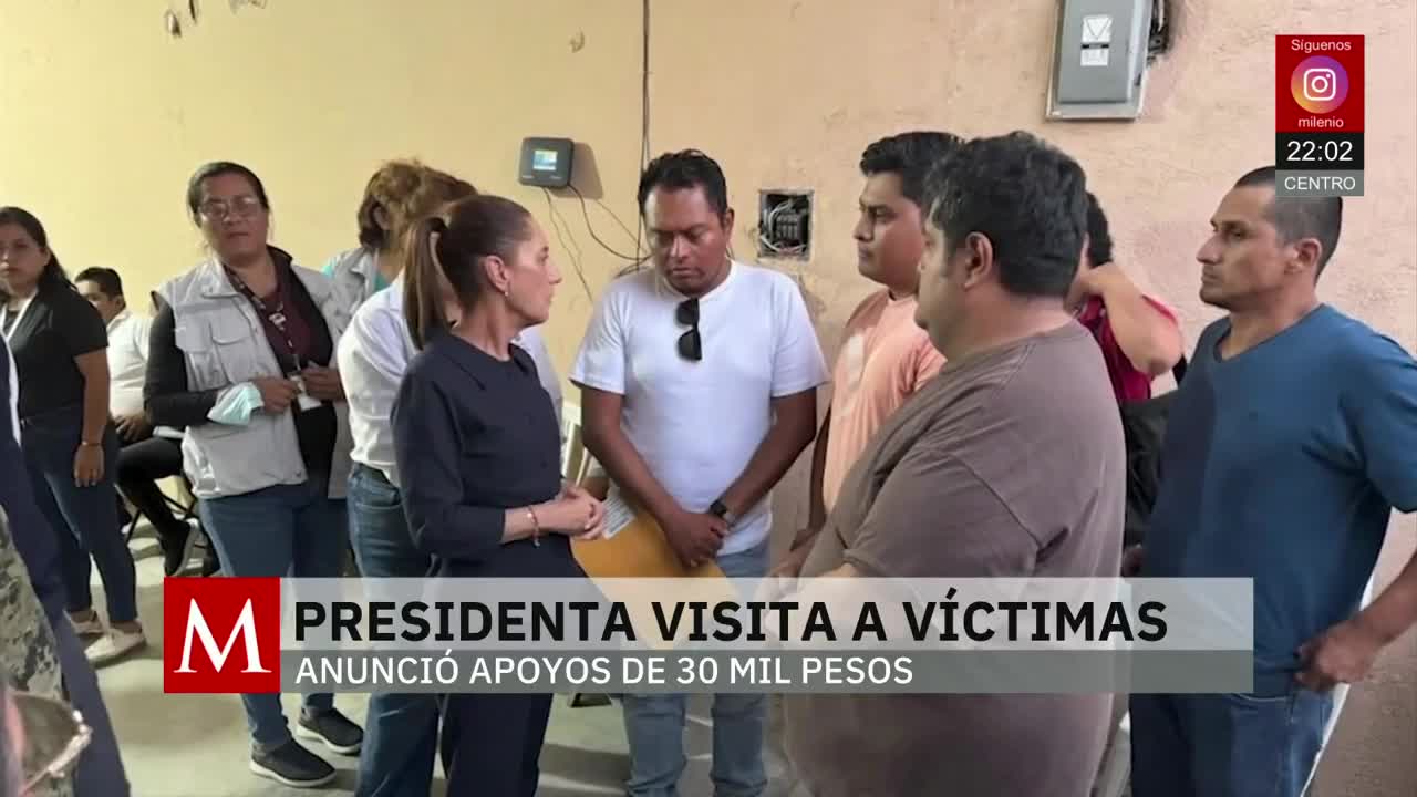 Sheinbaum dará 30 mil pesos a víctimas del Interoceánico | Alex Domínguez, 29 de diciembre de 2025