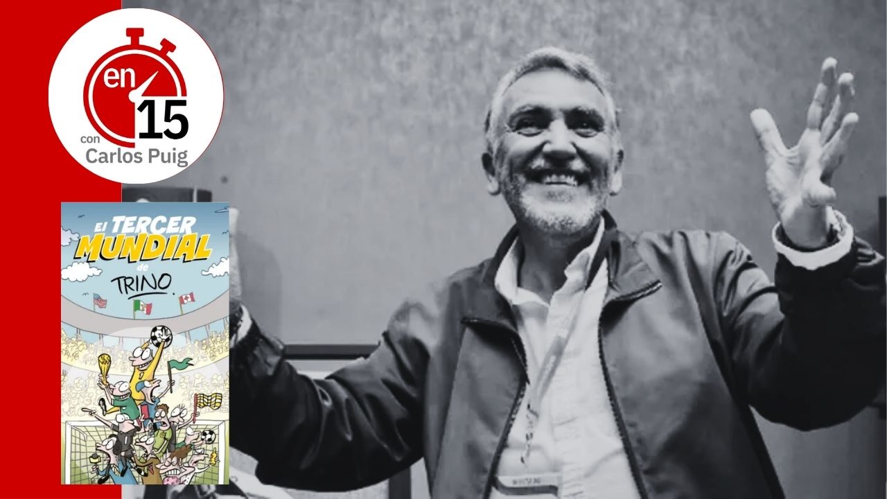 Trino Camacho, autor de "El tercer mundial de Trino" | En 15